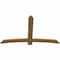 Ekena Millwork Bellingham Timber Gable Bracket, Western Red Cedar, 72"W x 45"H x 1 1/2"D x 5 1/2"F, 15/12 Pitch GBW072X45X0206BEL00SWR - alternate 4